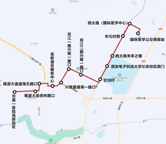 西安公交343路