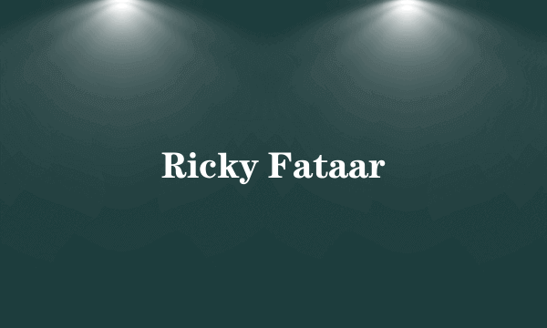 Ricky Fataar