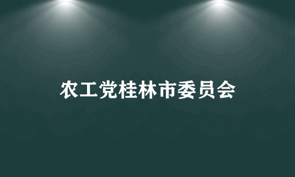 农工党桂林市委员会