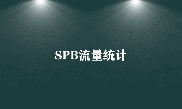 SPB流量统计