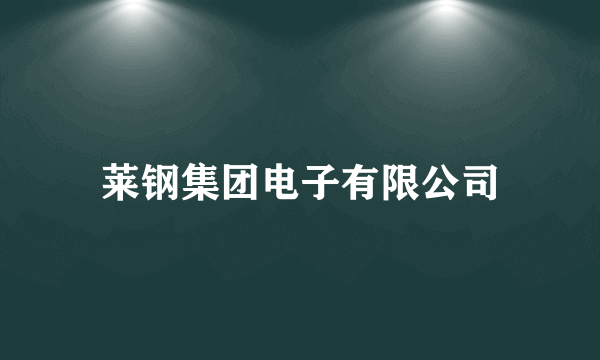 莱钢集团电子有限公司