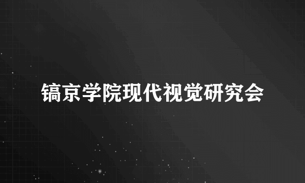 镐京学院现代视觉研究会