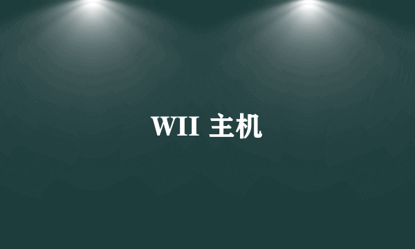 WII 主机