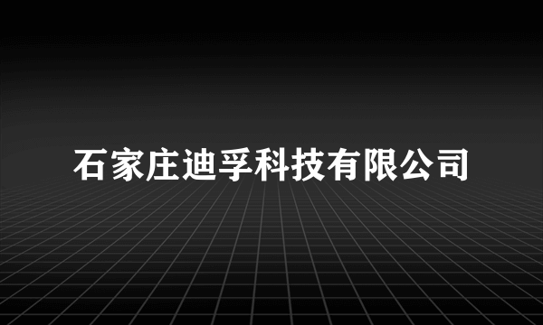 石家庄迪孚科技有限公司