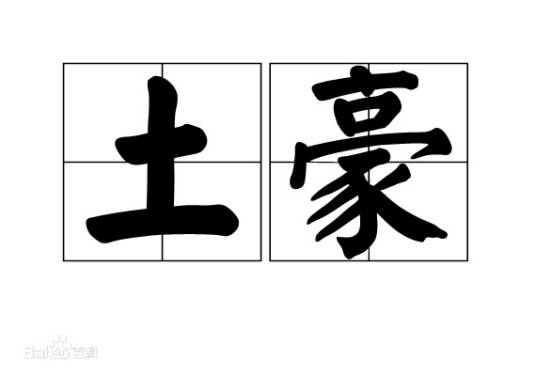 土豪（日本用语）