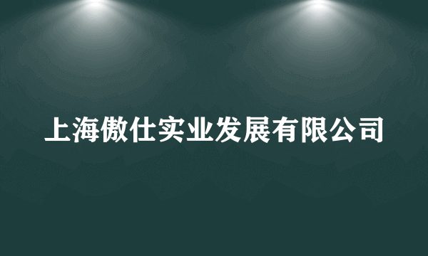 上海傲仕实业发展有限公司