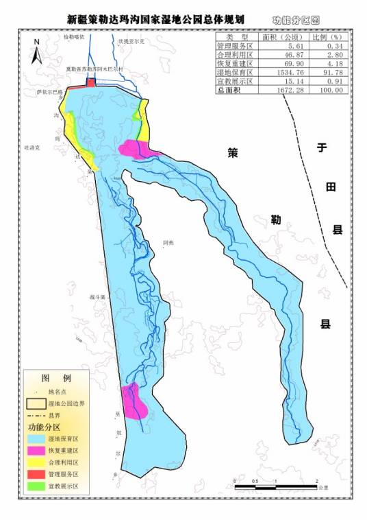 新疆策勒达玛沟国家湿地公园