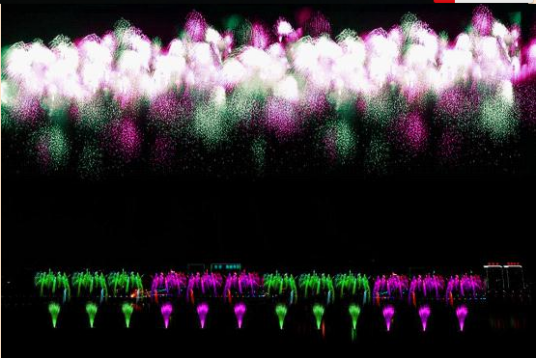 音乐焰火晚会