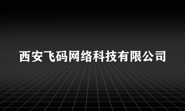 西安飞码网络科技有限公司