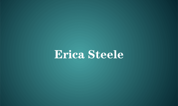 Erica Steele