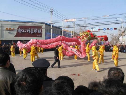 五彩纸龙