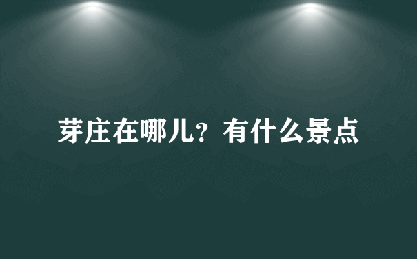 芽庄在哪儿？有什么景点