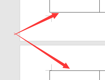 word表格跨页断开空白