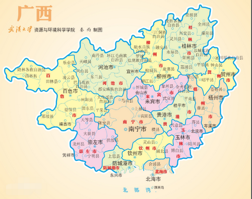 广西地图全图高清版