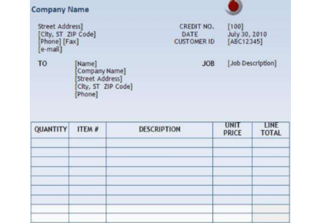 CREDIT NOTE 怎来自么写格式