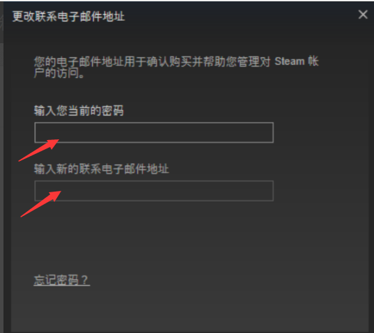 steam有效的电子邮件地址