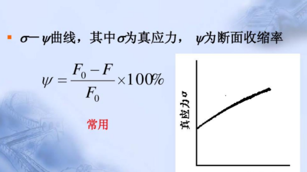 断面收缩率怎么计算？