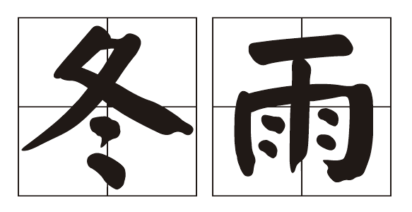 描写“冬雨”的诗句有哪些？