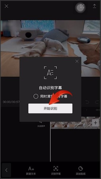 剪映来自自动添加字幕功能怎样使用？