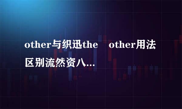 other与织迅the other用法区别流然资八念致市许毛粒女