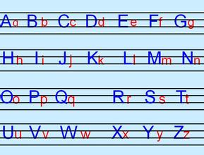 abc的26个字母分别是来自？