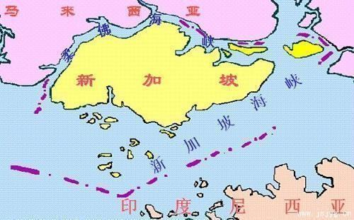 新加际坡地图