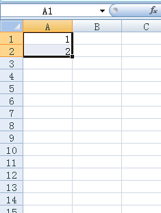 excel中的数字下拉后为什么数字不递增