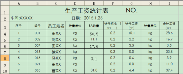 工资表已经做好，excel表格，怎右练画逐那轻称红么做成工资条