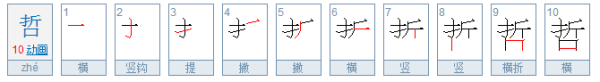 哲是什么意思