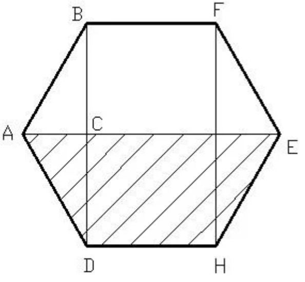 正六边形的面积有什么直接的计算公式吗