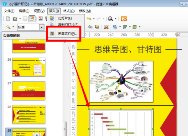 在pdf文件中怎样插入图片？