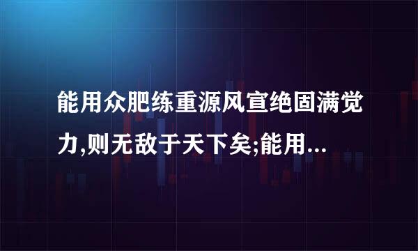 能用众肥练重源风宣绝固满觉力,则无敌于天下矣;能用众智,则无畏于圣人矣。翻译