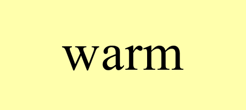 Warm怎么读