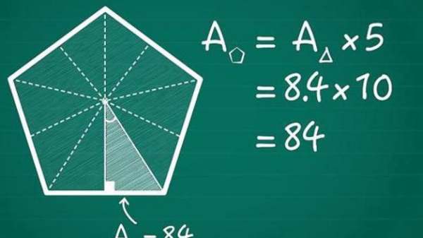 五边形面积计算公式，小学级？