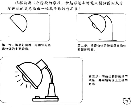 简笔画台灯可以变什么