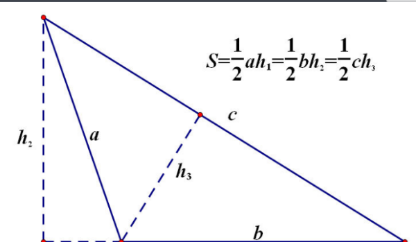 三角形的面积怎么算