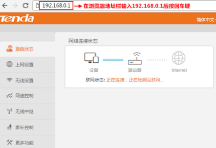 192.168.0.1登陆页面