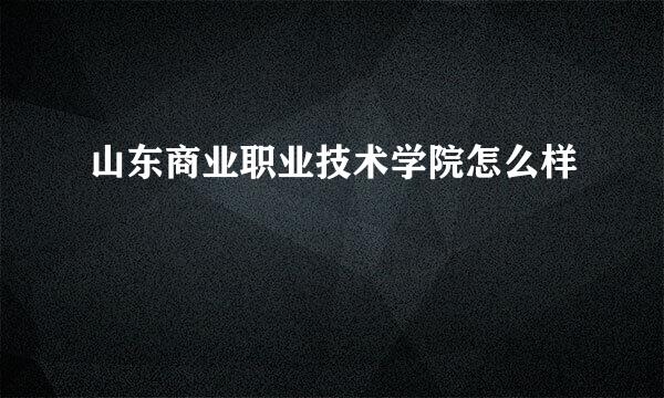 山东商业职业技术学院怎么样