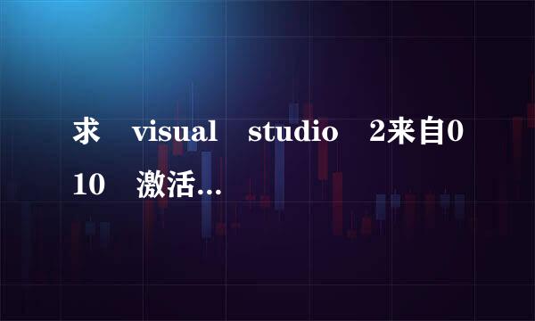 求 visual studio 2来自010 激活码，本人在此感谢了！