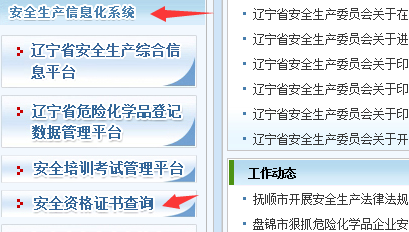 辽宁省特种作来自业操作证在哪查询