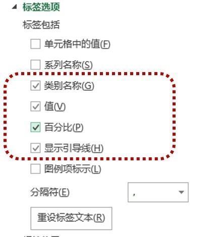 在Excel中绘制的圆饼图，怎么在圆饼图的分块中再进行细分？