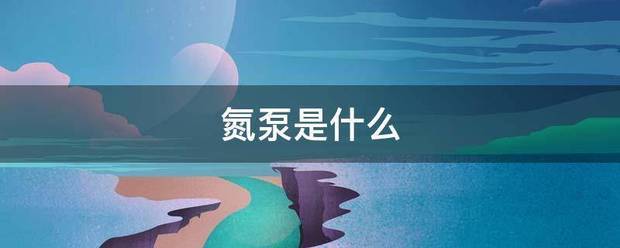 氮泵是什么