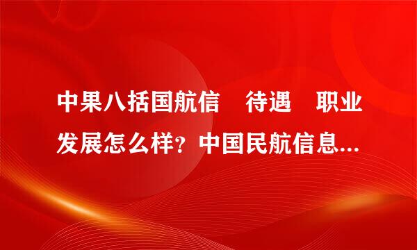 中果八括国航信 待遇 职业发展怎么样？中国民航信息集团公司