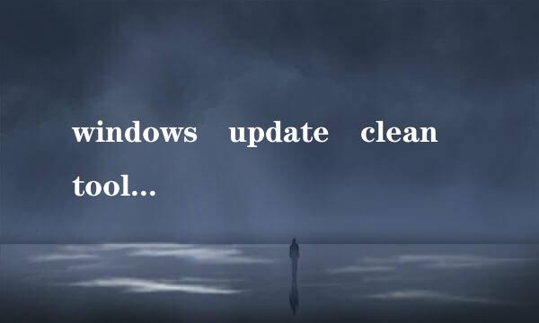 windows update clean tool怎么·试用·