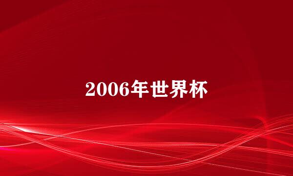 2006年世界杯