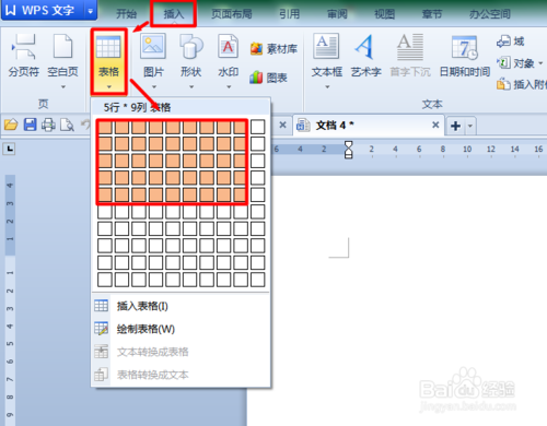 wps word文档中斜线表头怎么做