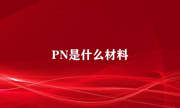 PN是什么材料