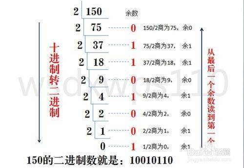 二进制，八进制，十进制，十六进制之间是怎么转换的