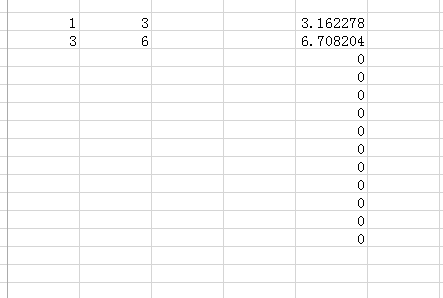 怎么在ex来自cel中建立勾股定足士理公式啊？