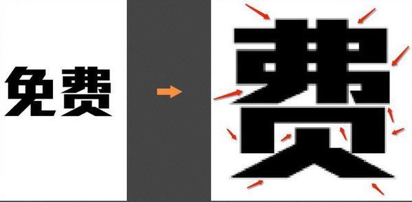 photoshop处理图片上的文字，如何让看起来很清晰